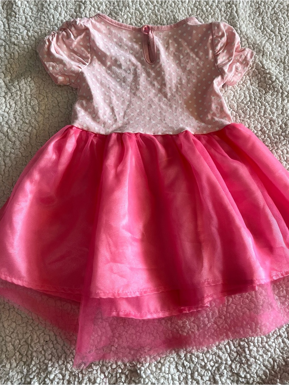 Hello Kitty Pink Hot Pink Tulle Party Dress - Picture 3 of 8